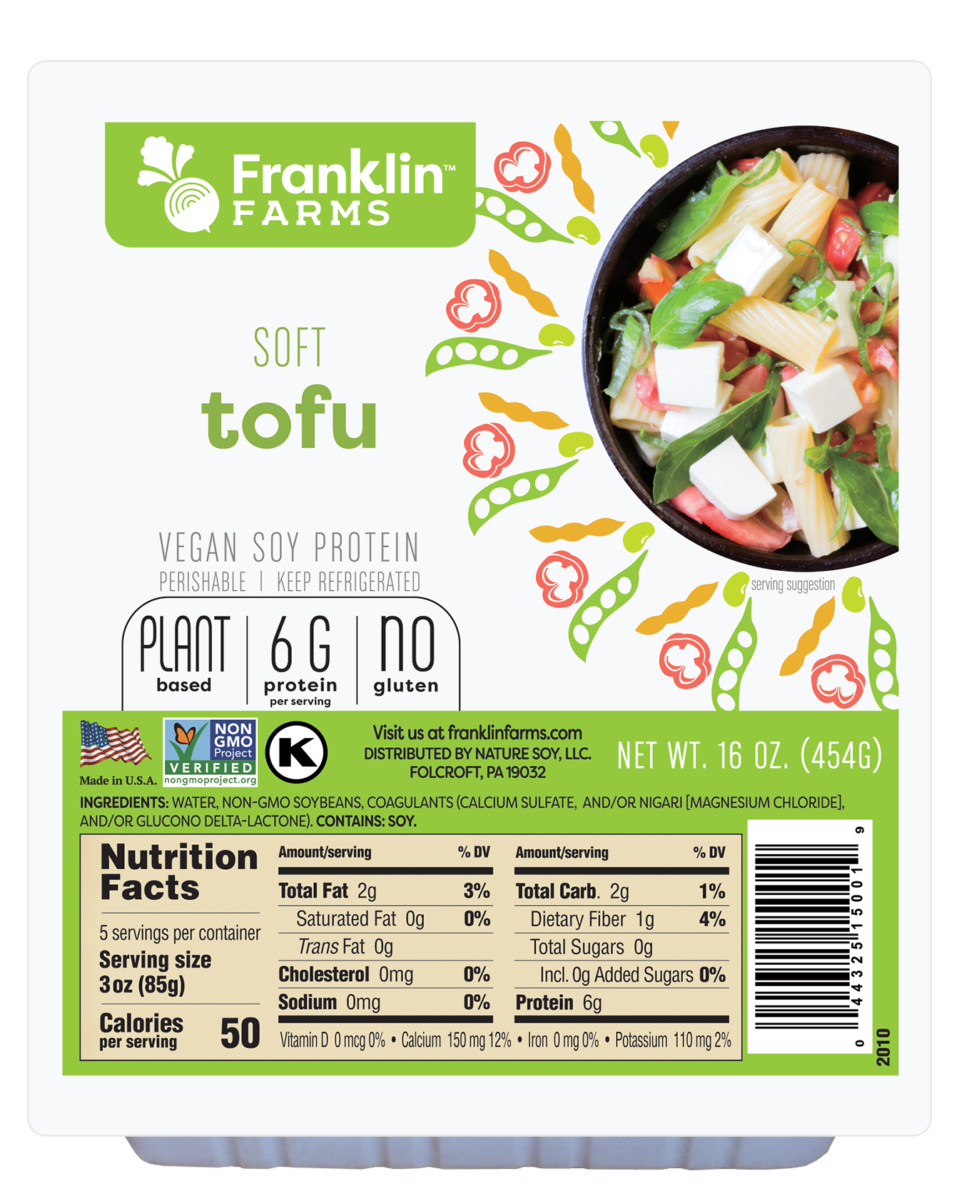 Soft Tofu — Franklin Farms